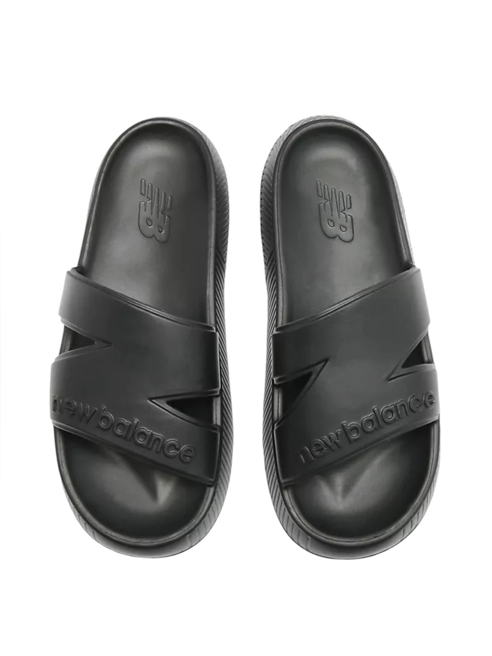 NWOT New Balance Men’s 200XL Logo Waterproof Slides Size 13 Black